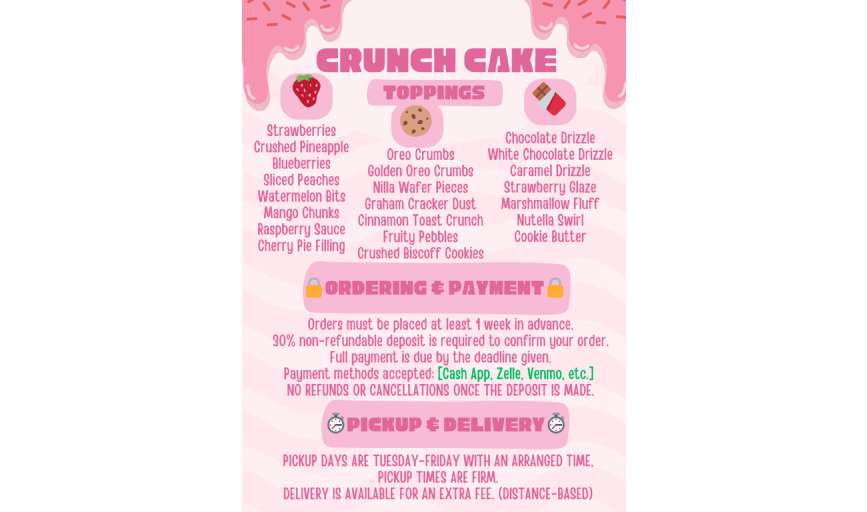 Crunch Cakes